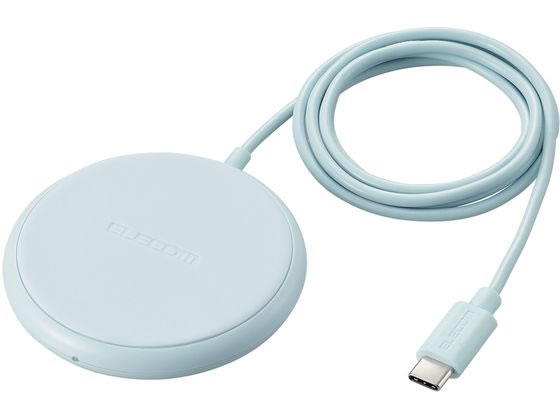 エレコム ワイヤレス充電器 Qi認証 ブルー W-QA25BU 通販【フォレスト