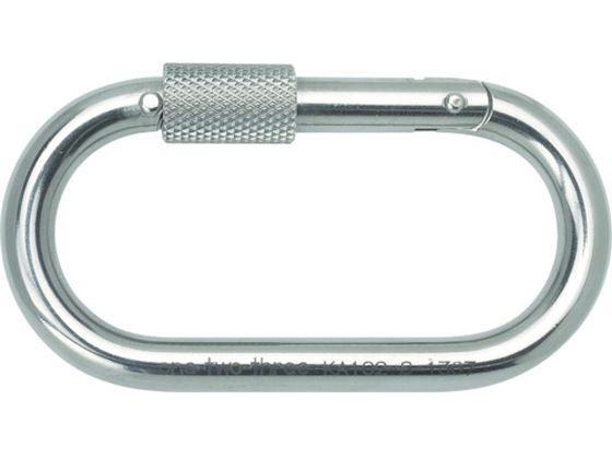 ●型番：KA102-S●使用荷重（kN）：2．11 ●D（mm）：10 ●安全環：環つき ●L（mm）：56 ●破断強度（kN）：25．5 ●W（mm）：109 ●S（mm）：18●ステンレス（SUS