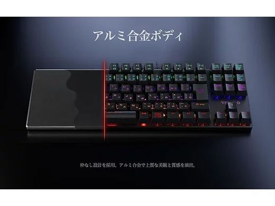 I-CHAIN JAPAN 有線ゲーミングキーボード(テンキーレス) KL21C1