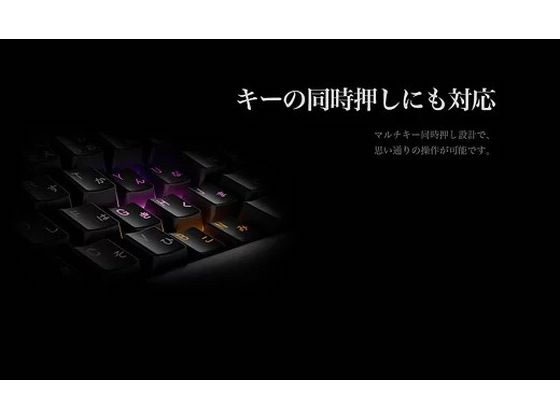 I-CHAIN JAPAN 有線ゲーミングキーボード(テンキーレス) KL21C1