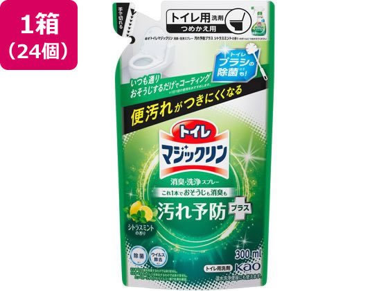 ●用途：トイレ用洗剤●仕様：つめかえ用●香り：シトラスミントの香り●液性：中性●内容量：３００ｍＬ●注文単位（入数）：１箱（２４個）