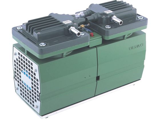 ULVAC 単相100V ダイアフラム型ドライ真空ポンプ 全幅156mm DA-60D