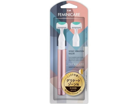 ●セット内容：本体１個＋替刃２個●生活防水機能付き●アルカリ乾電池式（単４形）試供用乾電池付き