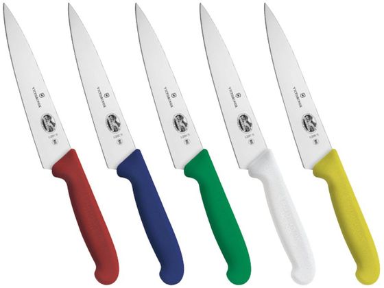 ●サイズ：刃渡１５０ｍｍ●材質：刃／ハイカーボンクロムモリブデン鋼、ハンドル／ポリアミド樹脂（耐熱１５０度）