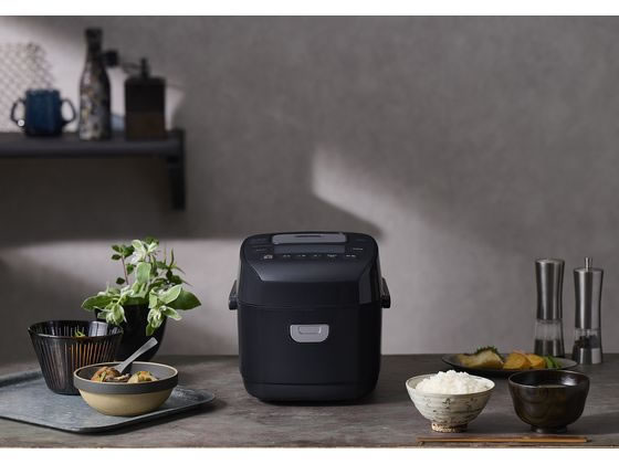 【〜26日値下げ】アイリスオーヤマ　RC-PDA30-B 圧力 IHジャー炊飯器 炊飯器 3合 圧力IH 50銘柄炊き RC-PDA30-B 極厚火釜 ブラック