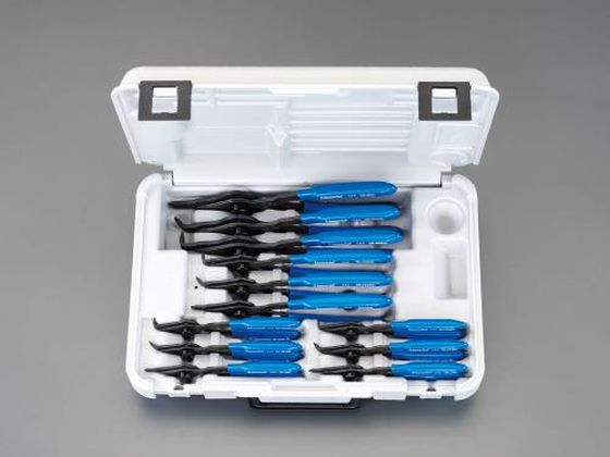 ●［セット内容］：１３点セット・ＥＡ５９０ＭＣ−１（６−１６ｍｍ 兼用スナップリングプライヤー）・ＥＡ５９０ＭＣ−２（１７−２３ｍｍ 兼用スナップリングプライヤー）・ＥＡ５９０ＭＣ−３（２４−３７ｍｍ