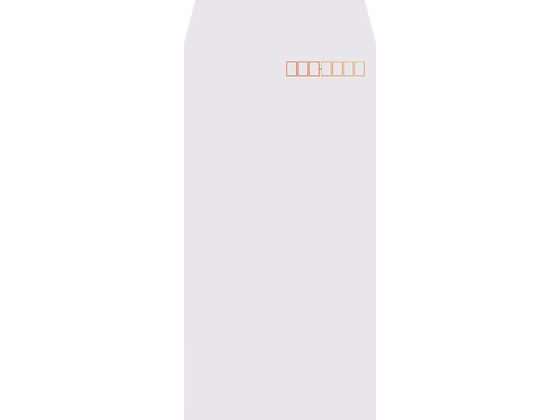 ●サイズ：長形３号●〒枠あり●封筒サイズ：縦２３５×横１２０ｍｍ●用紙：白特Ａケント●紙厚：７０ｇ／ｍ２●箱入数：１０００枚●注文単位：１箱●口糊：なし●貼り方：センター貼