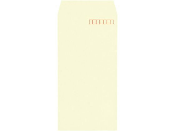 ●サイズ：長形３号●〒枠あり●封筒サイズ：縦２３５×横１２０ｍｍ●用紙：サイセイカラー●紙厚：７０ｇ／m2●箱入数：１０００枚●注文単位：１箱●口糊：なし●貼り方：スミ貼●古紙配合
