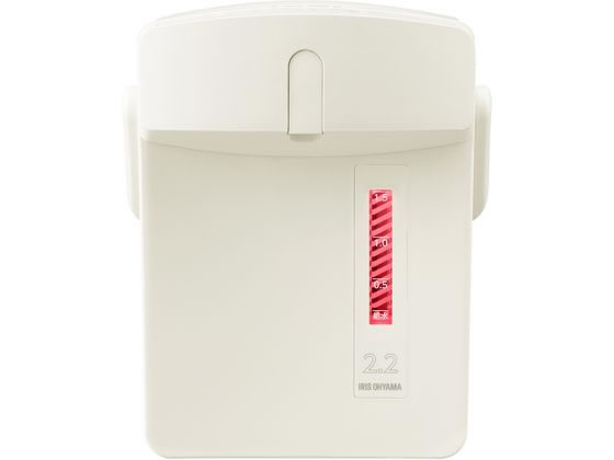 アイリスオーヤマ　ジャーポット　IAHD-222-C ホワイト アイリスオーヤマ ジャーポット 2.2L マイコン式 IAHD-222-C
