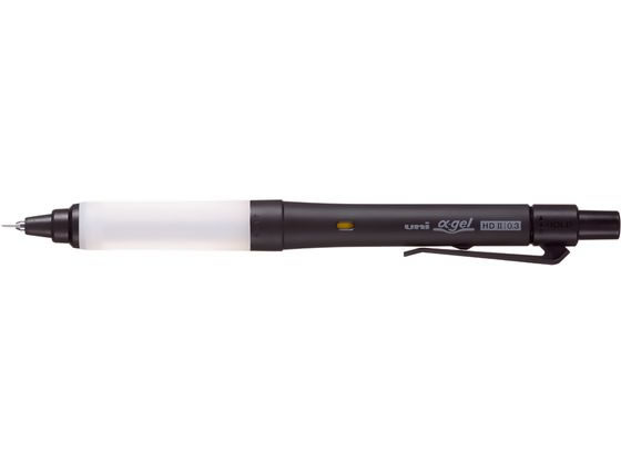 三菱鉛筆 ユニ アルファゲル スイッチ 0.3mm ブラック 通販