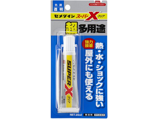 セメダイン スーパーX クリア P20ml AX-038 AX-038 通販【フォレスト