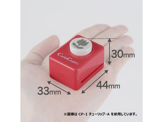 カール事務器 スモールサイズ クラフトパンチ ペタル-6(S) CN16003