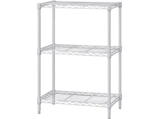 ●カラー：ライトグレー●耐荷重（約）：全体１００ｋｇ、棚板１枚あたり５０ｋｇ●ポール径（約）：１９ｍｍ