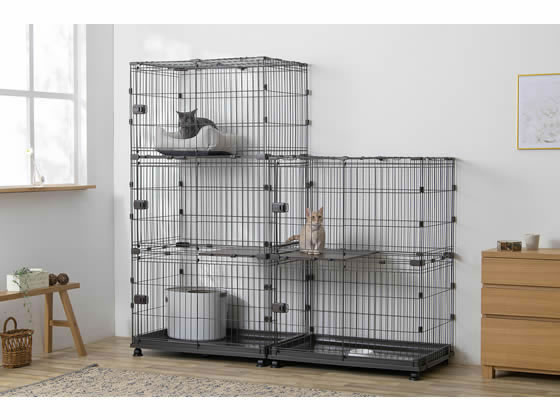 アイリスオーヤマ コンビネーションサークル用棚板 ウォールナット P