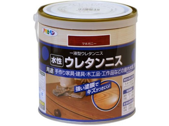アサヒペン 水性ウレタンニス 0.7L マホガニー 通販【フォレストウェイ】