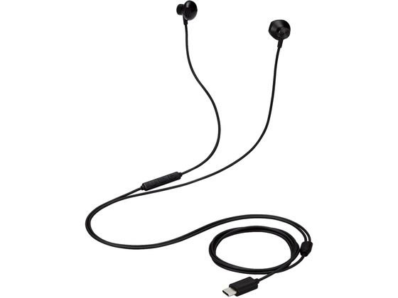 エレコム 有線イヤホン 1.2m Type-C ブラック EHP-DF10IMBK 通販