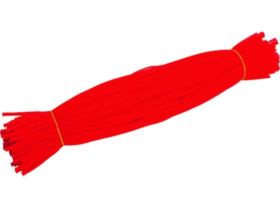 TRUSCO みかんネット 長さ45cm 赤 100本入 BESN-100-R 通販