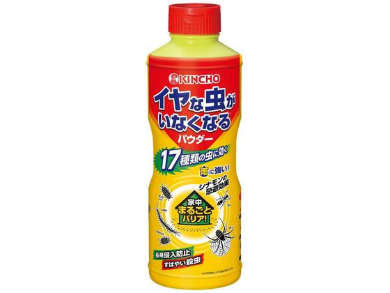 ●内容量：５５０ｇ●有効成分：ピレスロイド（シフルトリン）、シナモン●適用害虫：アリ、ヒアリ、シロアリ、アルゼンチンアリ、ワラジムシ、ダンゴムシ、ヤスデ、ゲジゲジ、ムカデ、ケムシ、カメムシ、シバンムシ