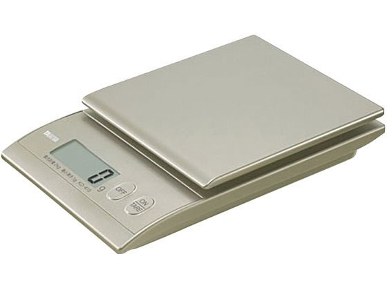 ●外寸１：１８６×１２２×Ｈ３１ｍｍ●外寸２：計量皿１３０×１２０ｍｍ●重量：２８７ｇ●ひょう量：２ｋｇ●電源：電池●単３乾電池２本付●最小表示：１ｇ