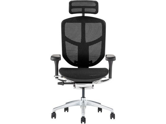●カラー：ブラック、フレームカラー：ブラック●製品名称：ＥＮＪＯＹ２ Ｈｉｇｈ Ｔｙｐｅサイズ：Ｗ６８０×Ｄ６４５×Ｈ１１３５−１３６５ｍｍ肘の高さ：５９５−７８５ｍｍ座面の高さ：４５０−５３５ｍｍ重