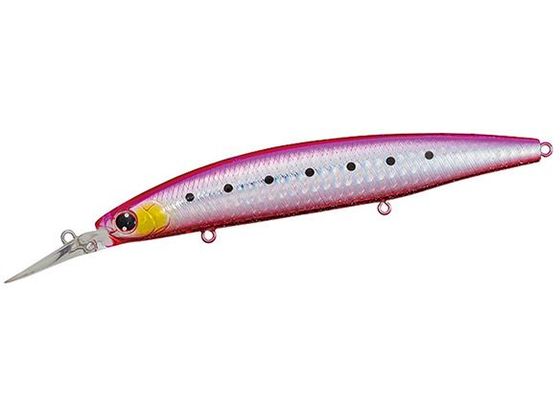 ※商品画像は参考イメージです。タイプ スローシンキング サイズ（ｍｍ） １２５ 標準自重 （ｇ） ２６ 潜行レンジ（ｃｍ） 最大２ｍオーバー アクション ハイピッチ タイトウォブンロール 飛距離 （ｍ