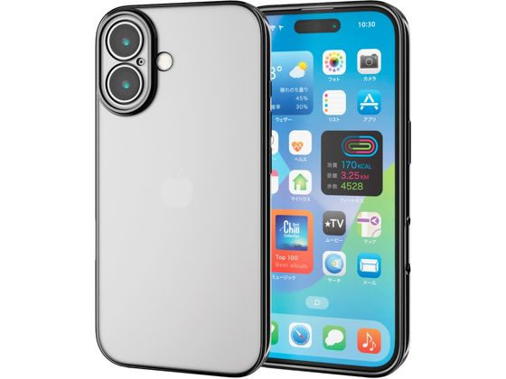 ●対応機種：ｉＰｈｏｎｅ １６●セット内容：ケース本体×１●材質：ケース本体：ＴＰＵ（熱可塑性ポリウレタン）●カラー：メタリックブラック