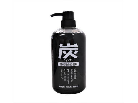 ６００ｍＬ ノンシリコン、炭（吸着・ミネラル成分）、パンテノール（頭皮改善成分）、フルーツ産（キュティクル成分）