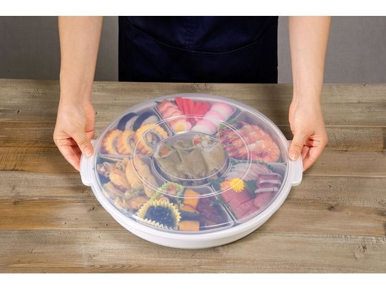 90s①【未使用・新品】マルチグリッドオードブルトレイ/オードブルプレート 6種 オードブル トレー 仕切り プレート 15.8×24cm 磁器 電子レンジ