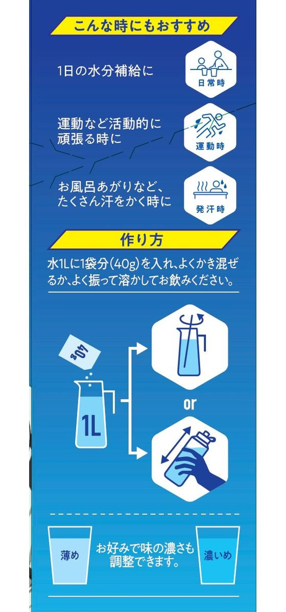 ファイン スポーツドリンクパウダーレモネード味 200g(40g×5袋) 通販