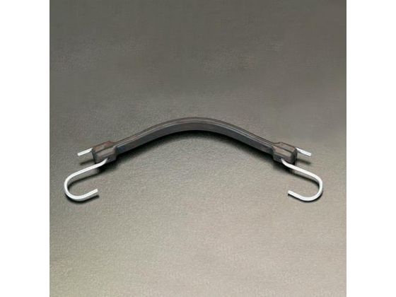 ●サイズ：１８×４８０ｍｍ●フック内径：２６ｍｍ●フック線径：４．５ｍｍ●材質：耐候性ラバー、フック：スチール●入数：１本●耐候性があり、腐食にも優れた抵抗力があります。