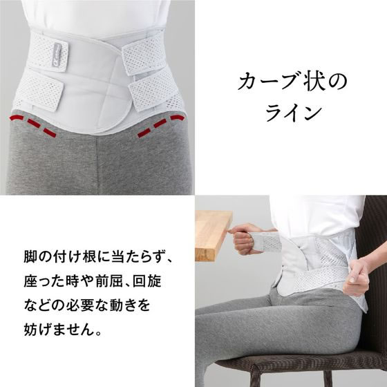 アルファックス お医者さんのプレミアムワイドコルセット L-LL 204022