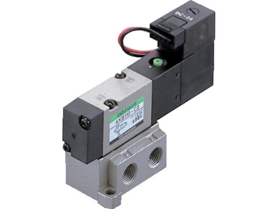 ●型番：4KB210-08-AC200V●有効断面積（［［MM2］］）：14 ●接続口径：Rc1／4 ●電源（V）：AC200 ●使用流体：空気 ●音速コンダクタンス（C［dm［［の3乗］］／（S・b