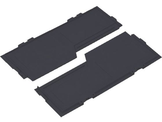 ●型番：CR-D2F-EA●色：黒 ●外形寸法（mm）間口：530 ●外形寸法（mm）奥行：366 ●外形寸法（mm）高さ：18 ●適合コンテナ：CR−S50−EA／CR−S40−EA／CR−S30−