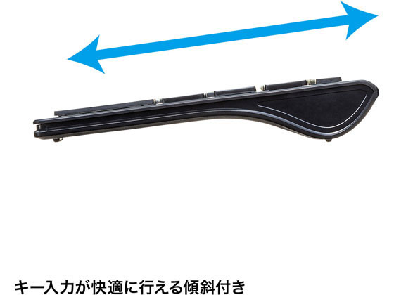 サンワサプライ ワイヤレススリムキーボード SKB-WL33BK 通販