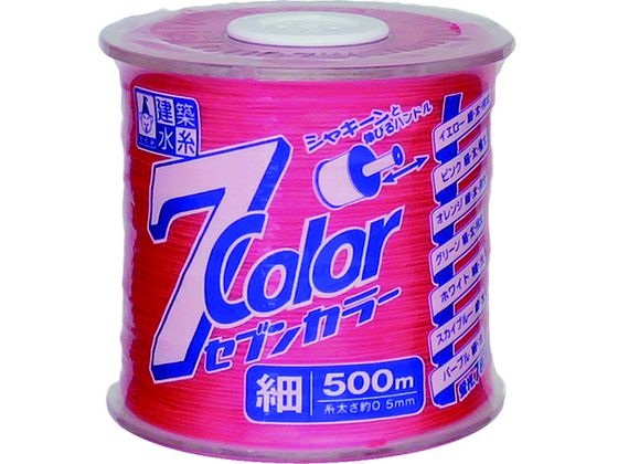 ●型番：4803●色：蛍光ピンク ●糸長さ（m）：500 ●線径（mm）：約0．5●水糸：ナイロン ●リール：ABS ●回転軸：PS