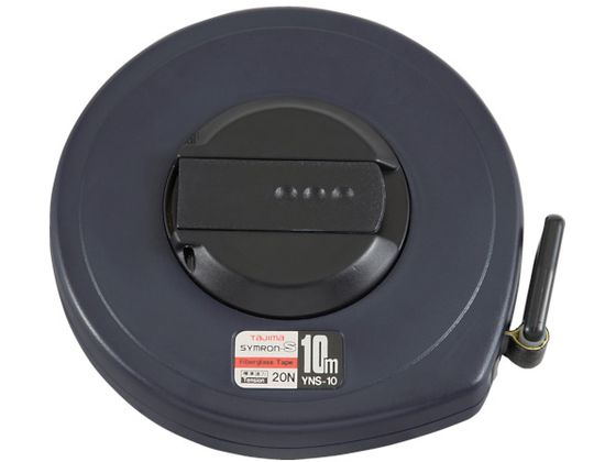 ●型番：YNS-10BL●テープ長さ（m）：10 ●テープ幅（mm）：13 ●テープ厚さ（mm）：0．55●標準張力：20N ●JIS1級 ●455mmピッチ表示：なし●テープ：ガラス繊維●絶縁性、耐