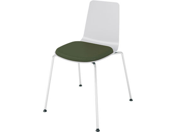 ●品番：Ｋ０３−Ｍ０２−Ｅ２Ｇ２Ｑ６３●外寸法：幅５３５×奥行５４０×高さ８００ｍｍ●座面寸法：幅４１２×奥行４１０ｍｍ●座面高さ：４７０ｍｍ●質量：４．８ｋｇ●耐荷重：８０ｋｇ●材質：背／ポリプロピ