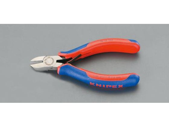 ●メーカー：ＫＮＩＰＥＸ（クニペックス）●型番：７６２２１２５●オーバル●全長：１２５ｍｍ●ハンドル：コンフォート●仕上げ：磨き●刃硬度：ＨＲＣ６３●バネ付●切断能力（ｍｍ）：軟線：０．４〜２．５●刃