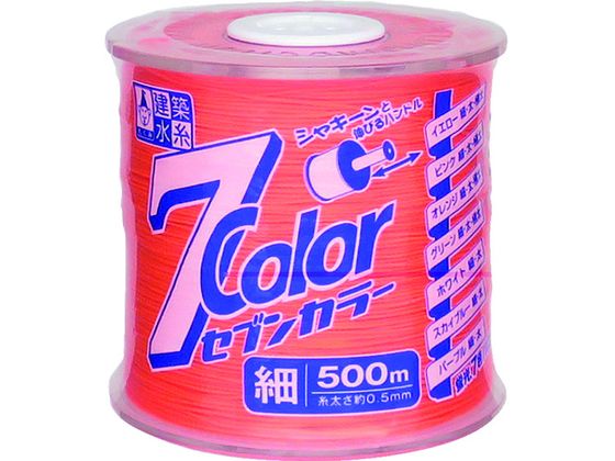 ●型番：4806●色：蛍光オレンジ ●糸長さ（m）：500 ●線径（mm）：約0．5●水糸：ナイロン ●リール：ABS ●回転軸：PS