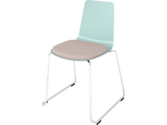 ●品番：Ｋ０３−Ｍ３２−３８ＶＺＥＮ３●外寸法：幅５１８×奥行５２０×高さ８００ｍｍ●座面寸法：幅４１２×奥行４１０ｍｍ●座面高さ：４７０ｍｍ●質量：５．１ｋｇ●耐荷重：８０ｋｇ●材質：背／ポリプロピ