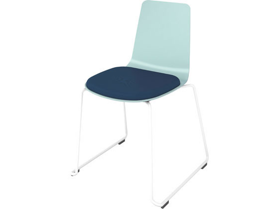 ●品番：Ｋ０３−Ｗ３２−３８Ｇ２Ｔ７３●外寸法：幅５１８×奥行５２０×高さ８００ｍｍ●座面寸法：幅４１２×奥行４１０ｍｍ●座面高さ：４７０ｍｍ●質量：５．１ｋｇ●耐荷重：８０ｋｇ●材質：背／ポリプロピ