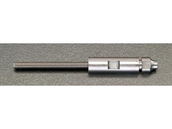 ●仕様：左ねじ●材質：ステンレス（ＳＵＳ３１６Ｌ）●（１×１９）ワイヤー不可●適合ワイヤー径：２ｍｍ●ねじサイズ：Ｍ６×３０ｍｍ●重量：約５２ｇ●破断強度はワイヤーの破断強度の９０％になります。