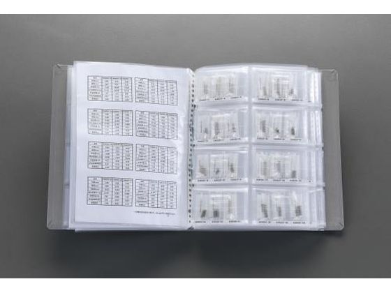 ●材質：ＳＵＳ３０４●巻方向：右巻き●端末形状：クローズドエンド●全１２７種類（各２個入り）●セット内容：ＥＡ９５２ＳＦ−１〜−２０８（外径２〜１０ｍｍ）●バインダー付（カラー：グレー）●バインダーサ