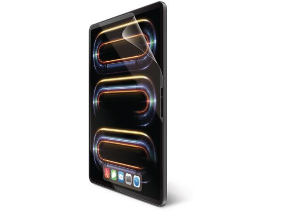 ●対応機種：１３インチｉＰａｄ Ｐｒｏ（Ｍ４）●セット内容：画面保護フィルム（エアーレス・指紋防止・反射防止タイプ）×１、ホコリ取りシール×１、クリーニングクロス×１、ヘラ×１●材質：接着面：シリコン