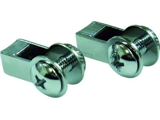 ●型番：Y-283●入数：2個●タイプ：プレート用 ●本体金具寸法（mm）：21．0×6．0×11．0×6．0 ●適合玉付きワイヤロープ：Y−501〜Y−503 ●参考使用荷重（mm）：φ1．0（ワイ