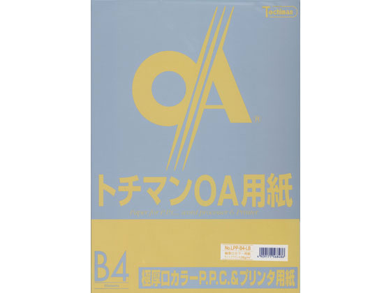 ●極厚口カラーＰＰＣペーパー●規格：Ｂ４（２５７×３６４ｍｍ）●坪量：１２８ｇ／ｍ２●紙厚：１５０μ●古紙約３０％●対応プリンタ：ＰＰＣ、レーザー、インクジェット、熱転写、ドットインパクト●紙色：ライ
