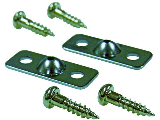 ●型番：Y-286●入数：2個●タイプ：ボード用 ●本体金具寸法（mm）：25．0×10．0×3．5×16．0 ●適合玉付きワイヤロープ：Y−501〜Y−503 ●参考使用荷重（mm）：φ1．0（ワイ