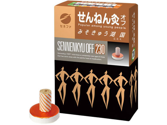 ●内容量：２３０点●温熱レベル４●火を使うお灸