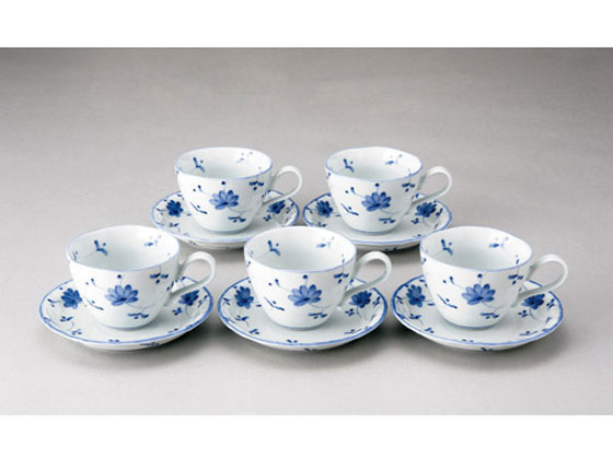 いちがま 花唐草コーヒー碗皿5客セット 2306-3 通販【フォレスト