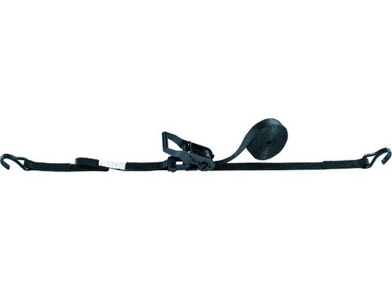 ●型番：LBR100WBK-CF5-40CF●最大使用荷重（t）：0．2 ●色：ブラック ●タイプ：クロスフック ●ベルト長さ（m）巻取側：4 ●ベルト長さ（m）固定側：0．5 ●ベルト寸法（mm）幅